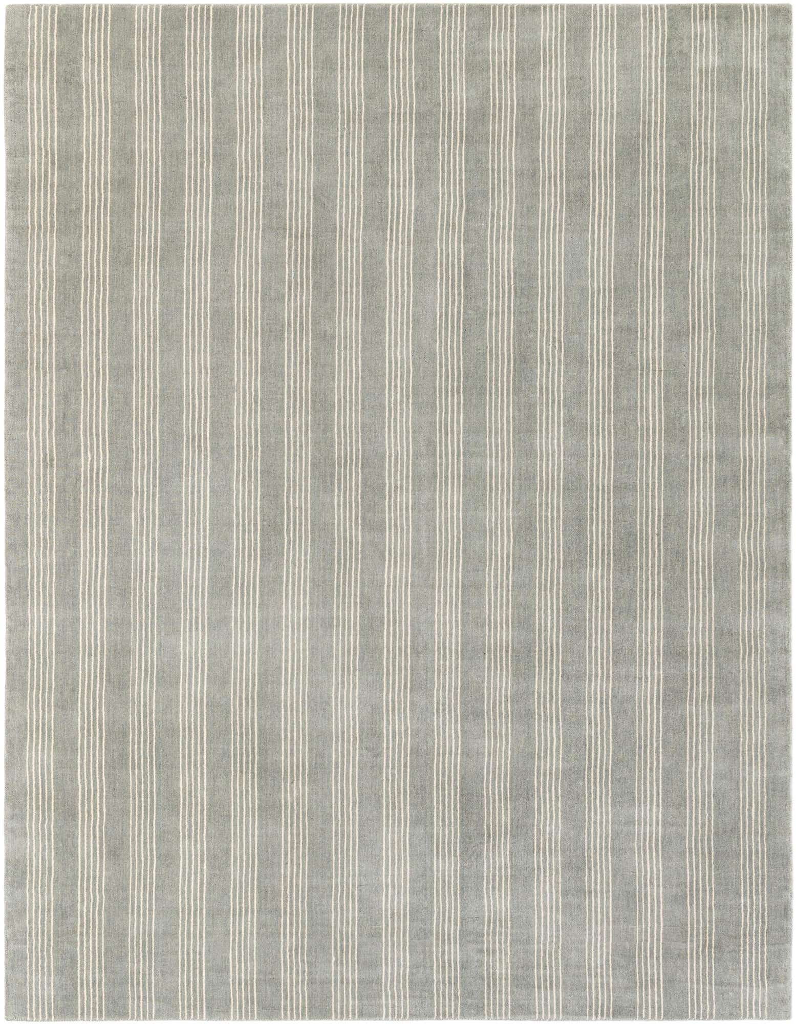 7' 10 x 10' Jill Zarin Striped Wool Rug