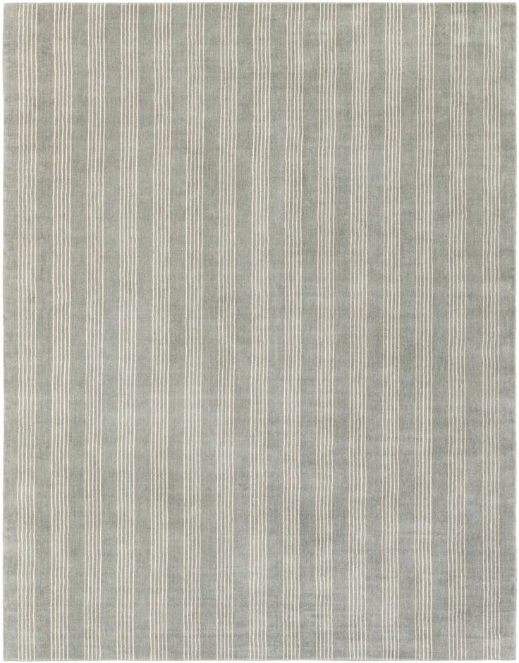 Detail image of 7' 10 x 10' Jill Zarin Striped Wool Rug