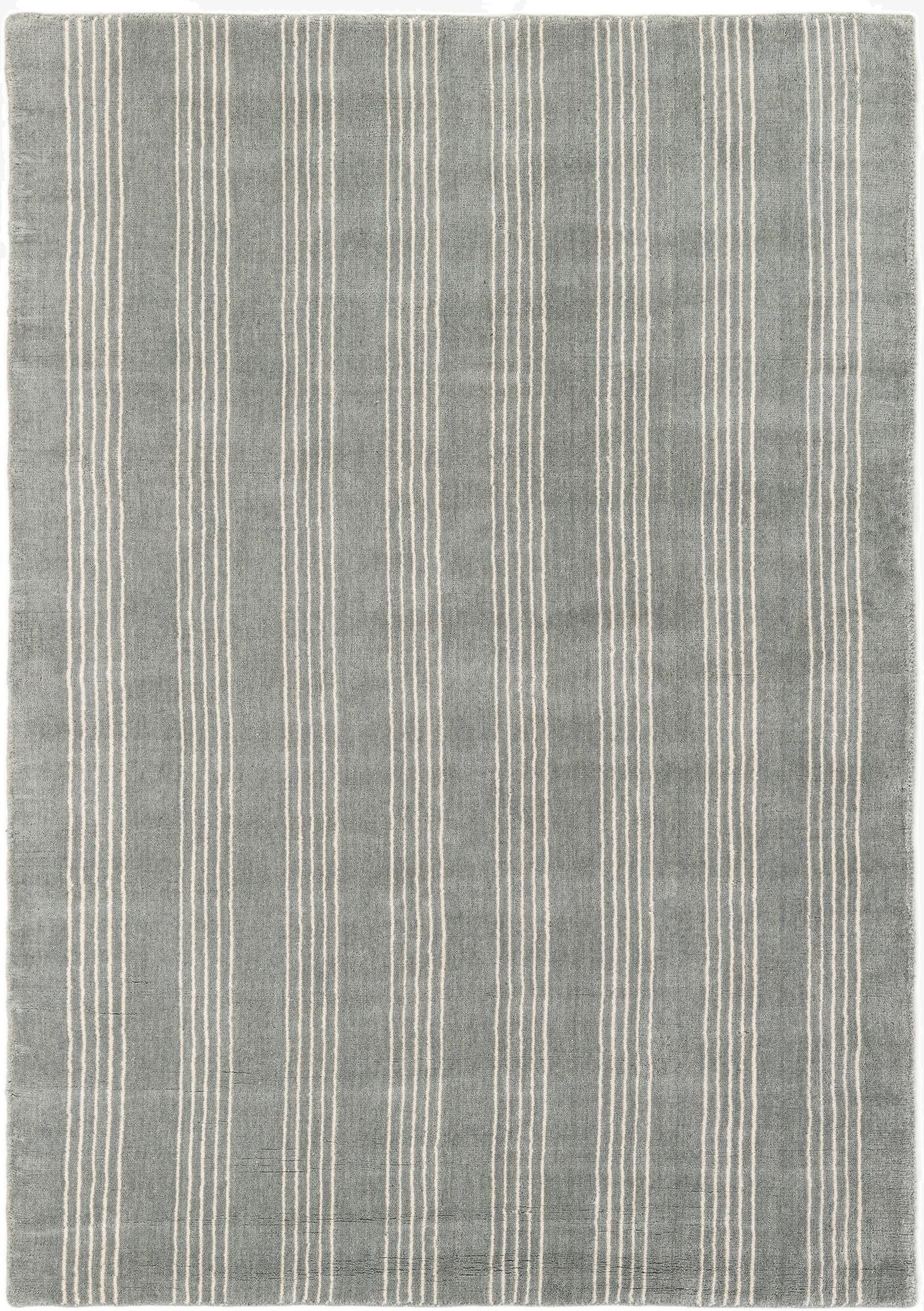 4' 1 x 6' 1 Jill Zarin Striped Wool Rug
