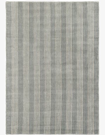 4' 1 x 6' 1 Jill Zarin Striped Wool Rug