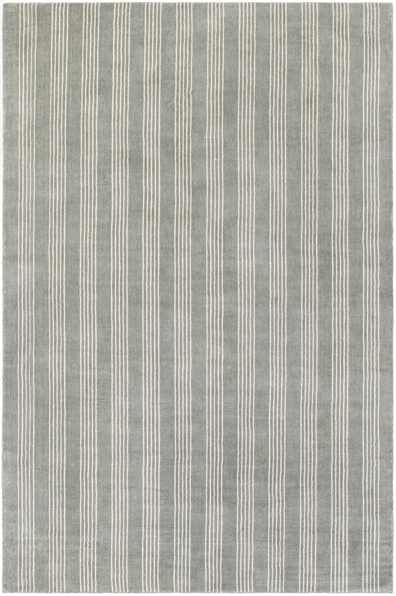 6' 1 x 9' Jill Zarin Striped Wool Rug