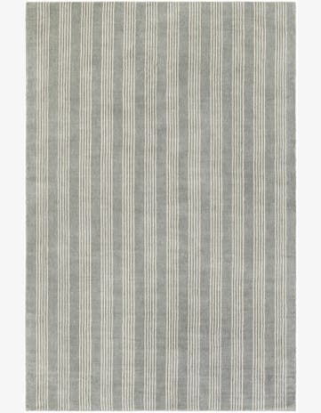 6' 1 x 9' Jill Zarin Striped Wool Rug