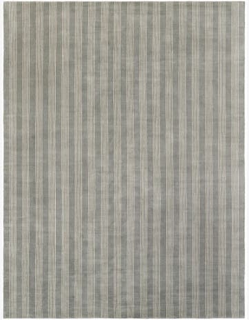 Earl Gray Jill Zarin Striped Wool Rug