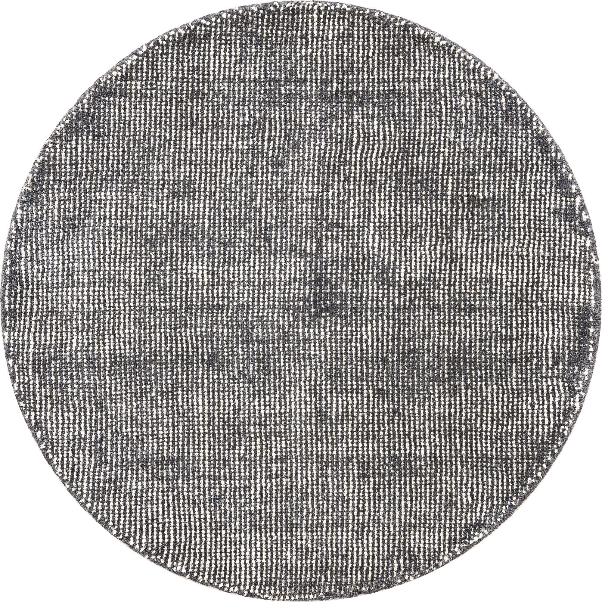 3' 1 x 3' 1 Hand Woven Jill Zarin English Manor Farmhouse Wool Round Rug
