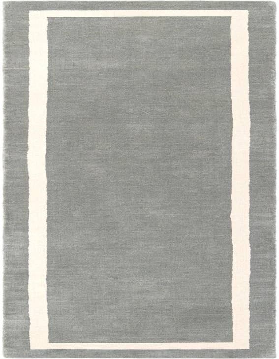 Detail image of 3' 3 x 12' Jill Zarin Border Wool Runner Rug