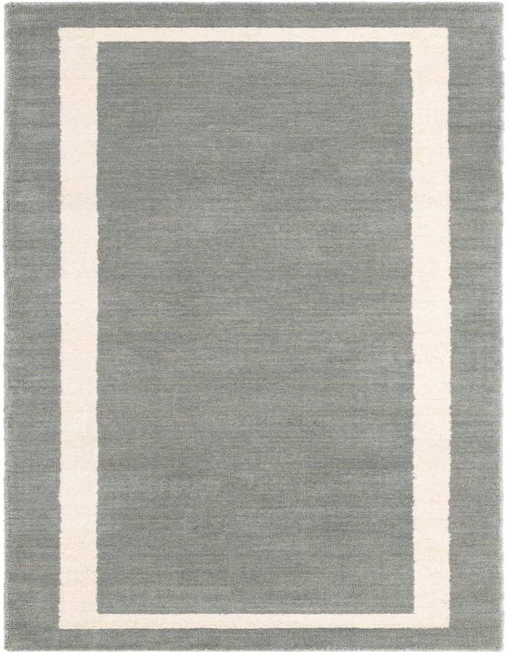 Detail image of 2' x 6' 1 Jill Zarin Border Wool Runner Rug