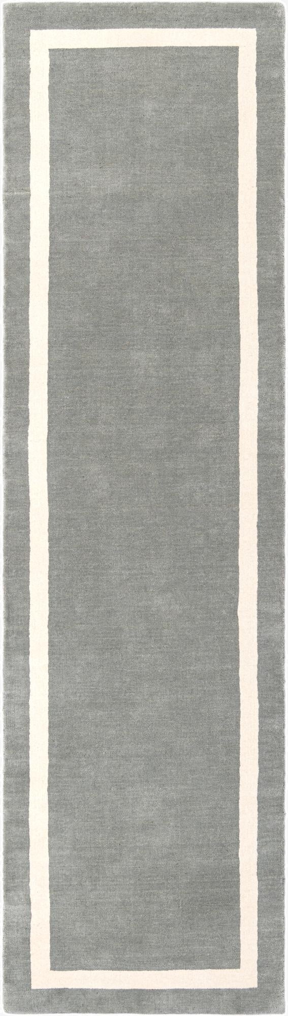 3' 3 x 12' Jill Zarin Border Wool Runner Rug