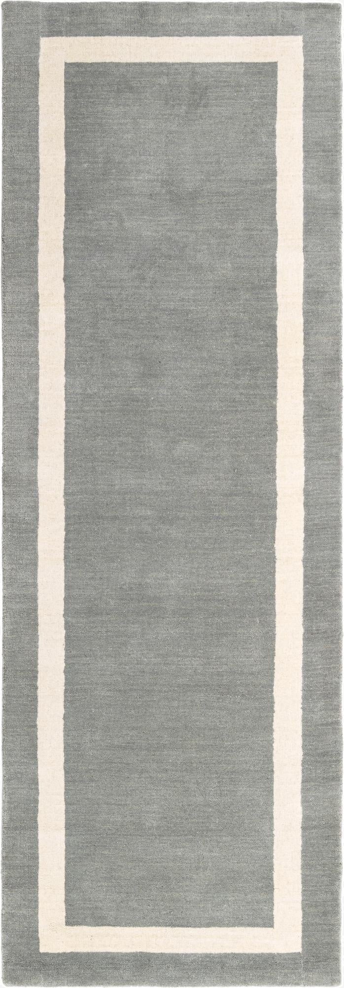 Primary image 2' 7 x 8' Jill Zarin Border Wool Runner Rug