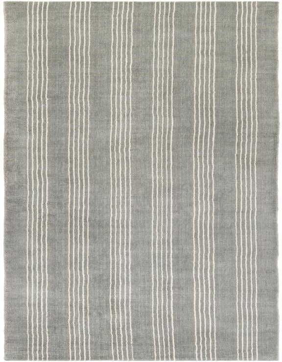Detail image of 3' 3 x 12' Jill Zarin Striped Wool Runner Rug
