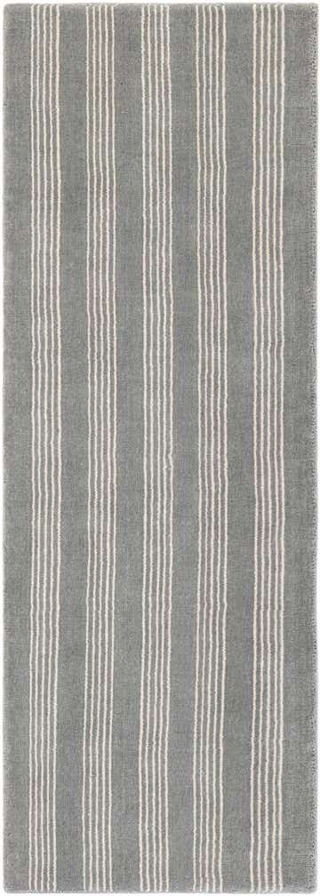 2' x 6' 1 Jill Zarin Striped Wool Runner Rug