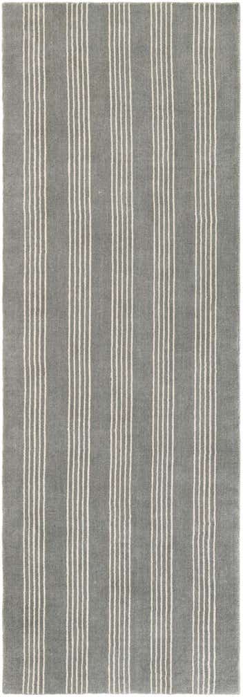 2' 7 x 8' Jill Zarin Striped Wool Runner Rug