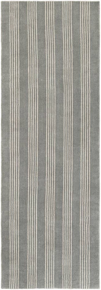 Detail image of 2' 7 x 8' Jill Zarin Striped Wool Runner Rug