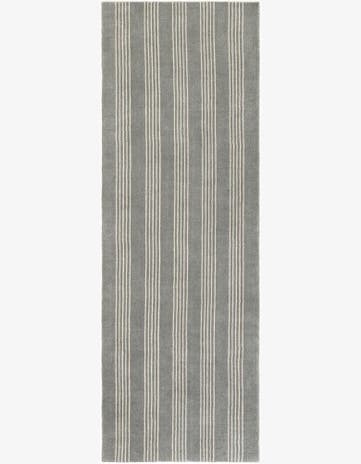 2' 7 x 8' Jill Zarin Striped Wool Runner Rug