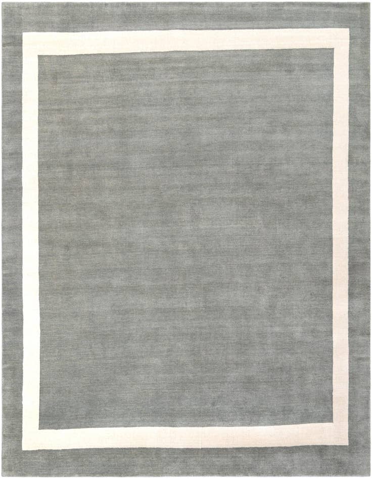 Detail image of 10' x 10' Jill Zarin Border Wool Square Rug