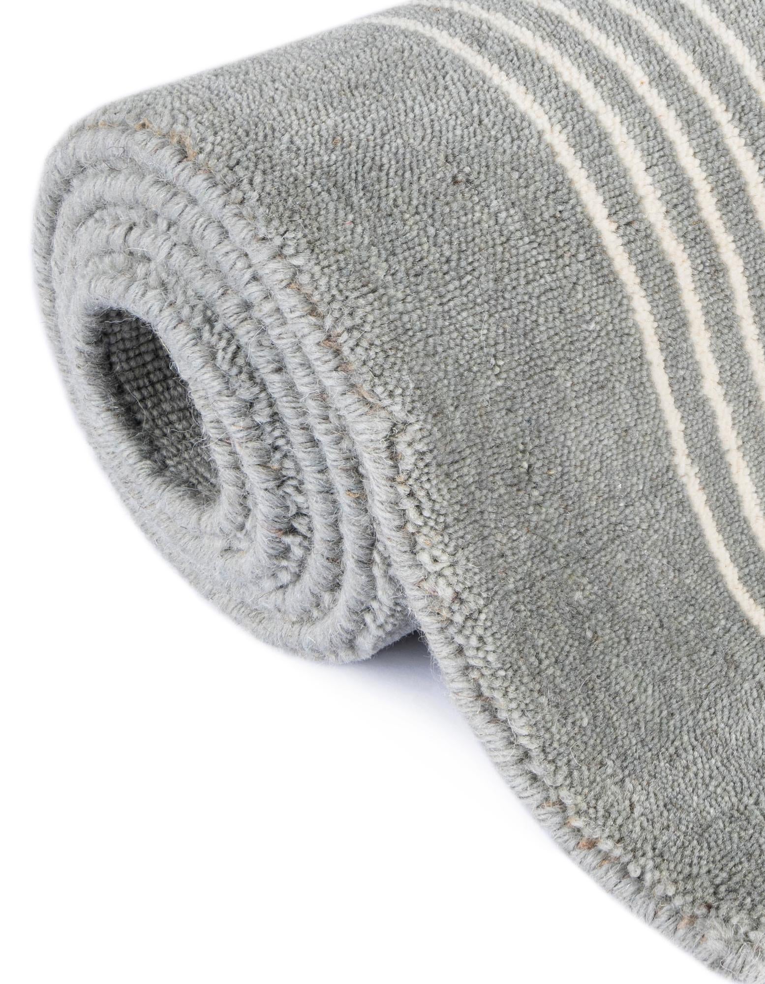 10' x 10' Jill Zarin Striped Wool Square Rug