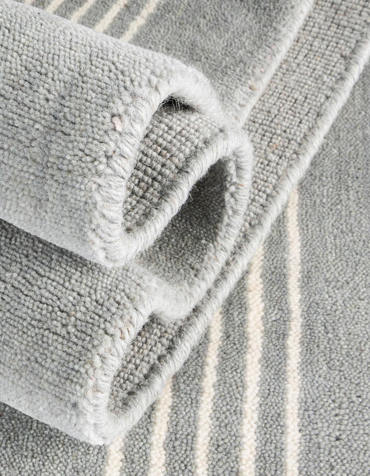 10' x 10' Jill Zarin Striped Wool Square Rug