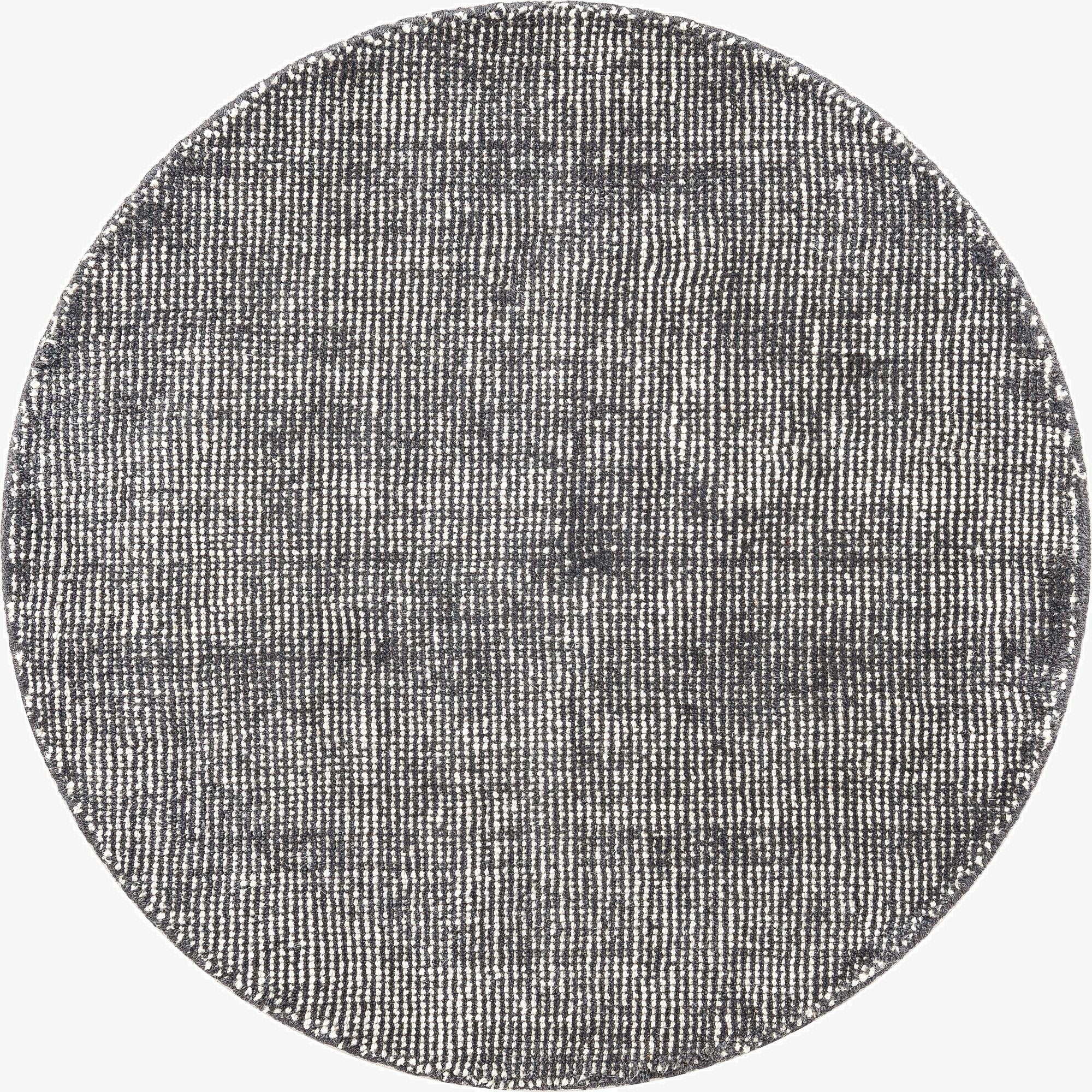 3' 1 x 3' 1  Hand Woven Jill Zarin English Manor Farmhouse Wool Round Rug