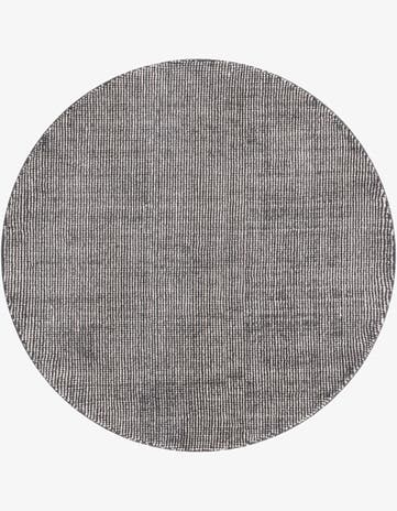 Earl Grey Hand Woven Jill Zarin English Manor Farmhouse Wool Round Rug