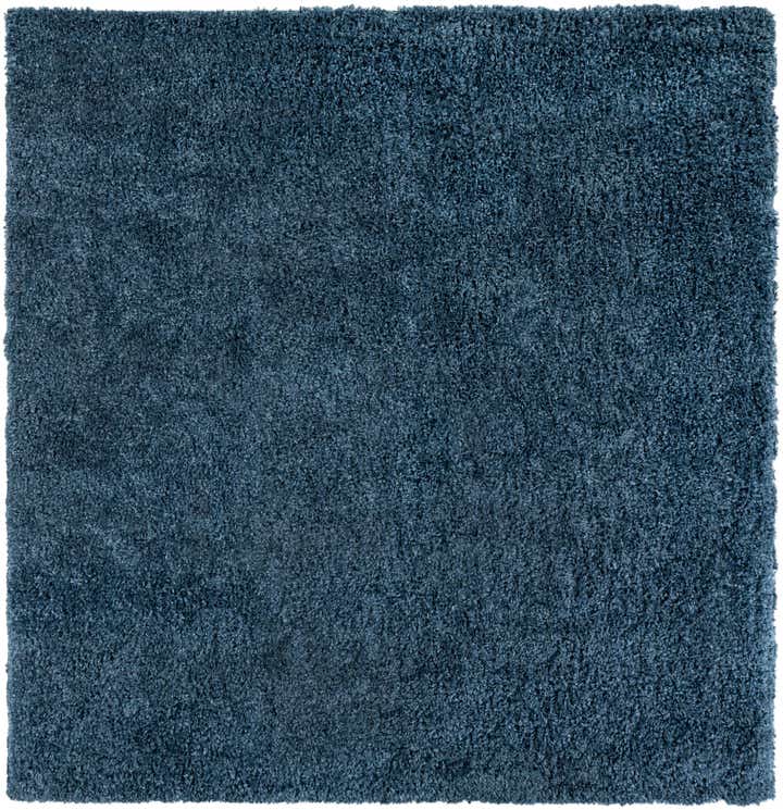 6' 10 x 6' 10 Easton · Solid Shag Rug, dblue