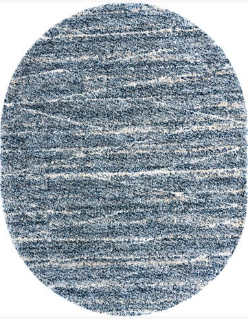 7' 10 x 10' Edenton · Lines Shag Rug, blue