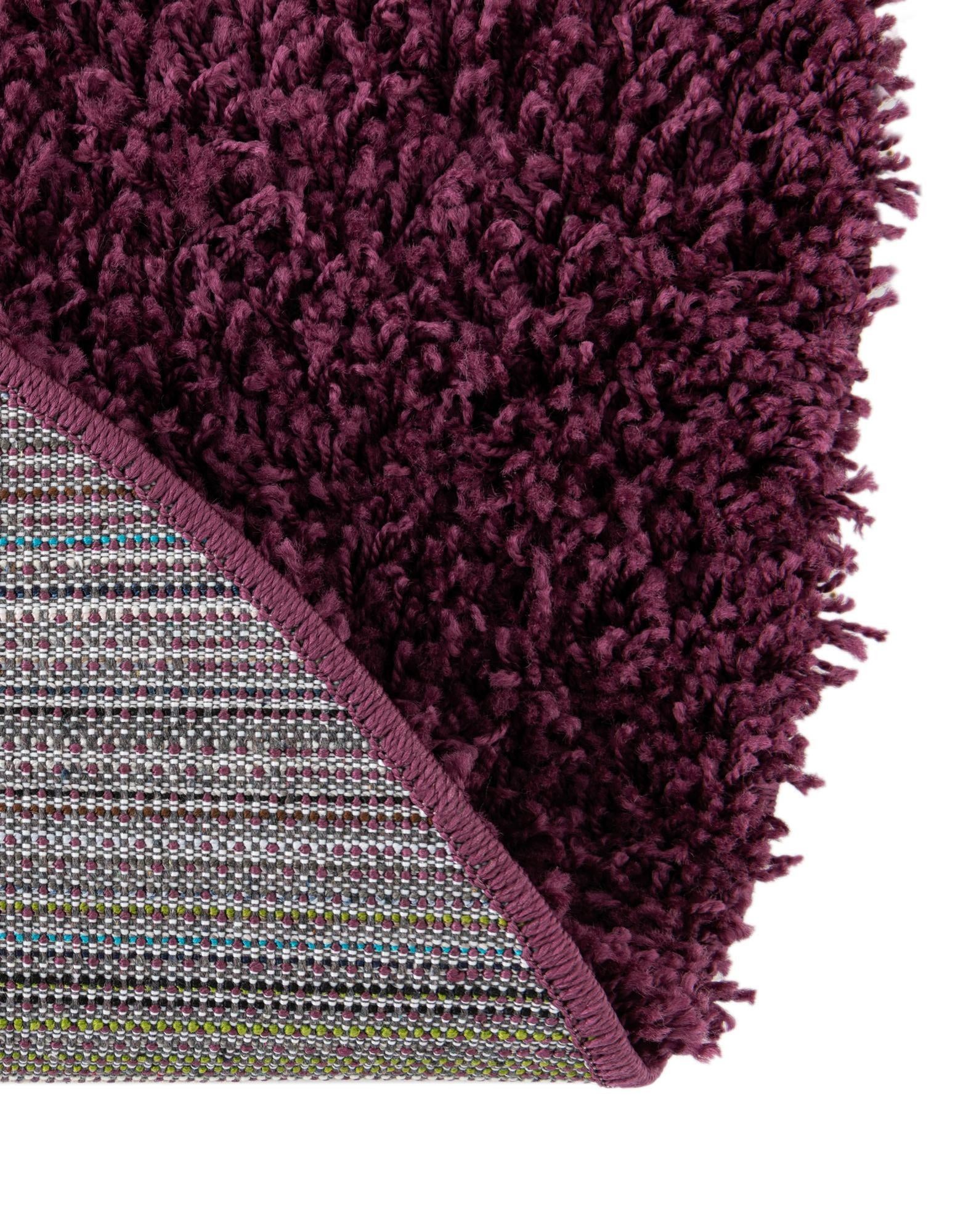 7' 10 x 10' Solid Shag Oval Rug