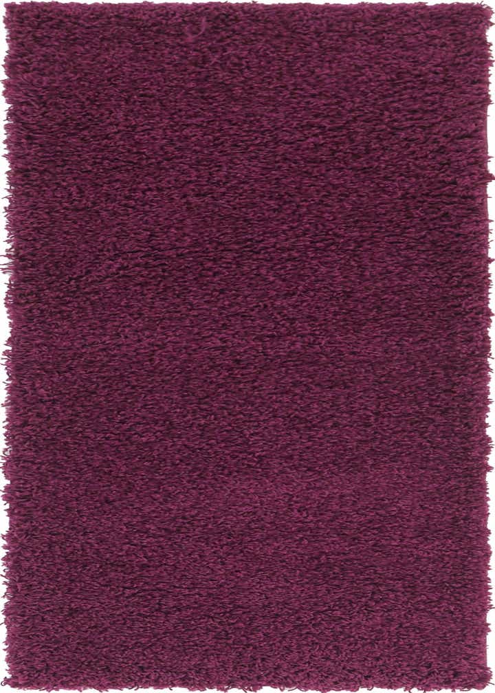 2' x 6' Solid Shag Runner Rug