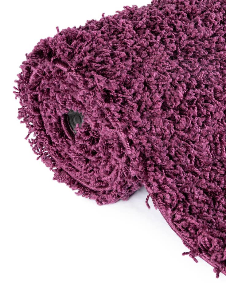 Detail image of 7' 10 x 7' 10 Solid Shag Square Rug