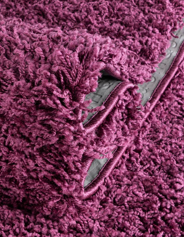 Detail image of 7' 10 x 7' 10 Solid Shag Square Rug