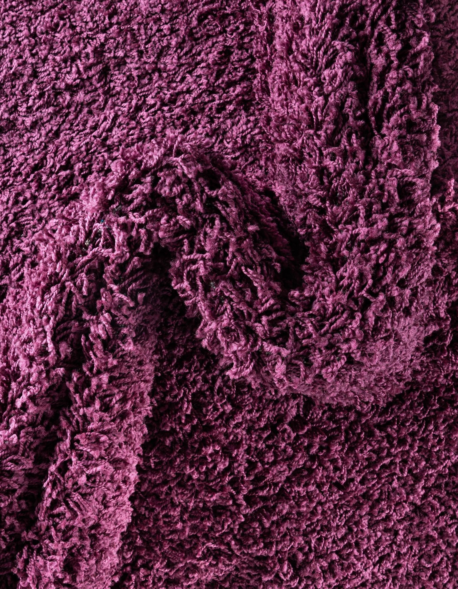 7' 10 x 7' 10 Solid Shag Square Rug