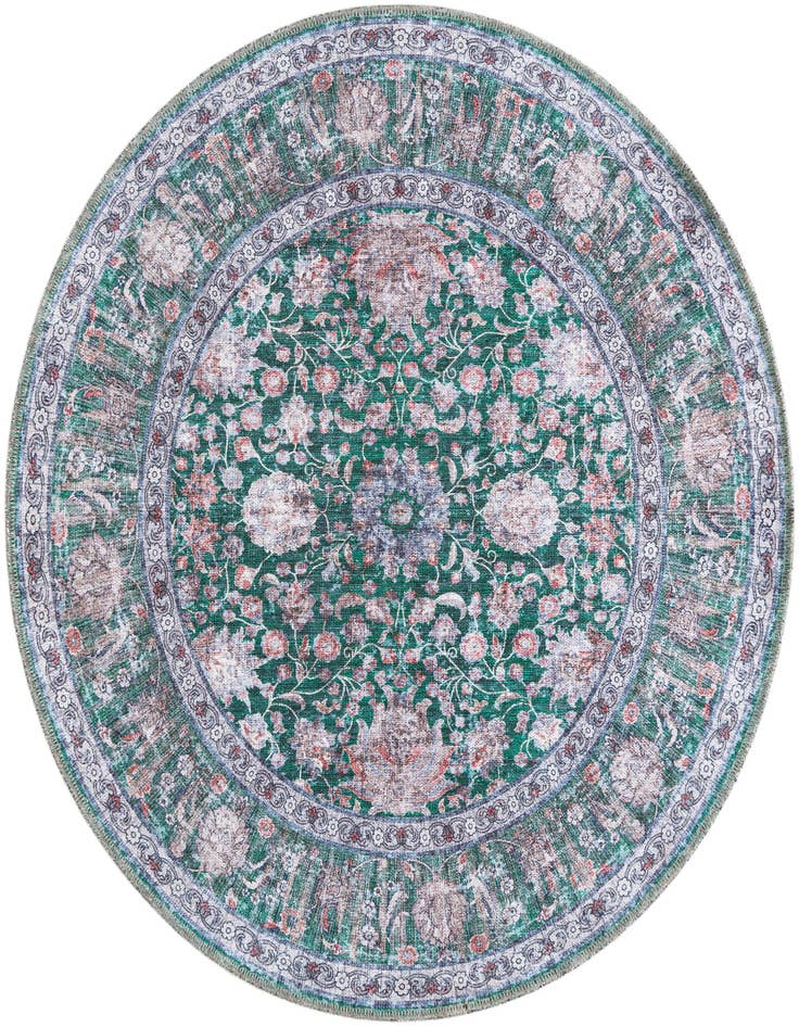 Detail image of 4' x 4' Yara Round Rug
