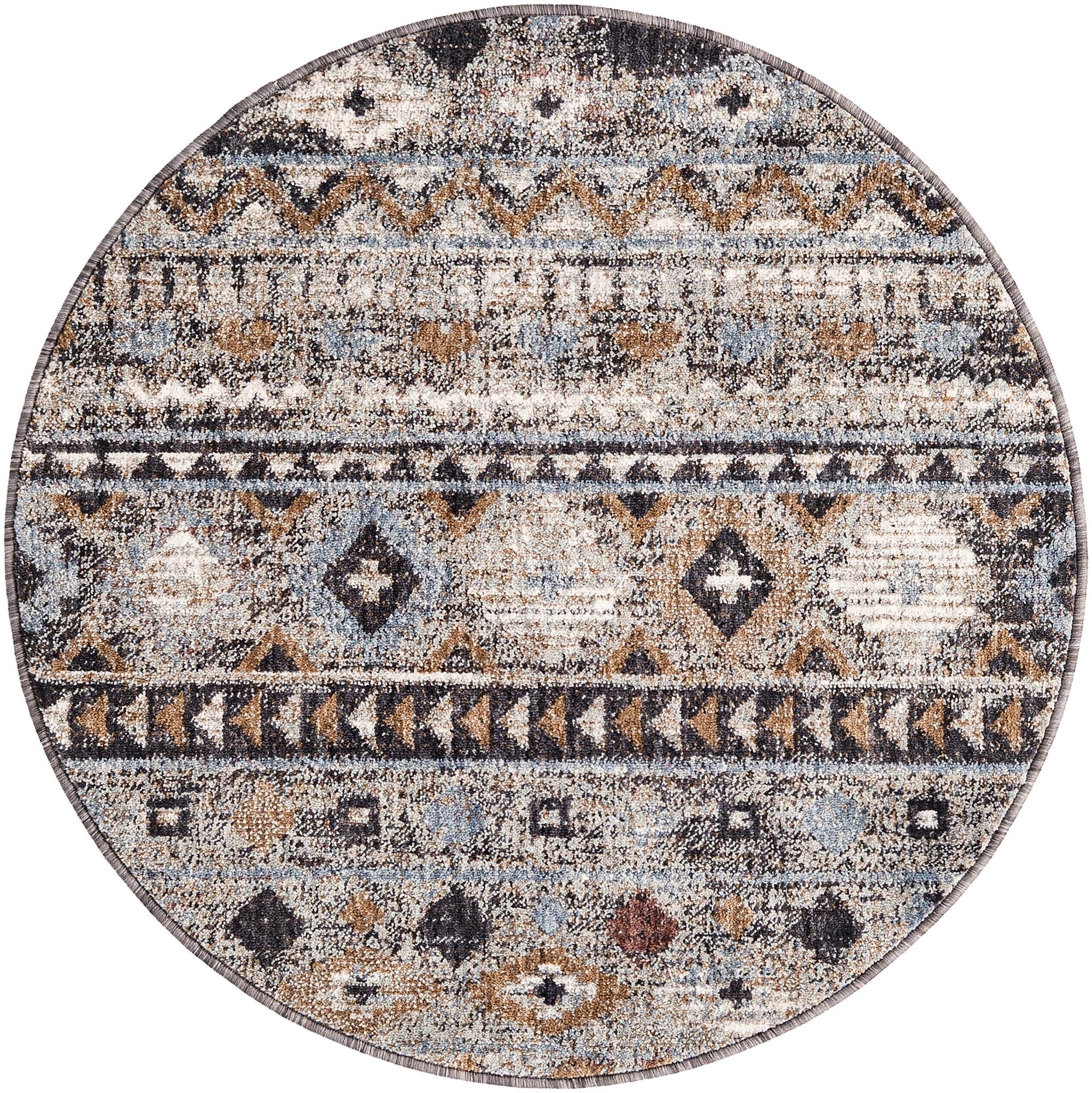 Emporia · Chevron rug, khaki gray