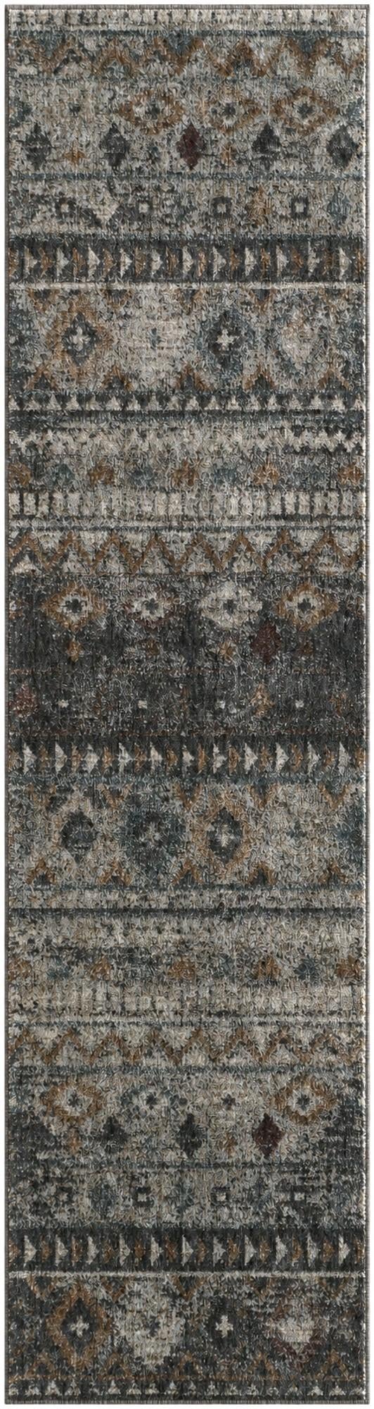 Emporia · Chevron rug, khaki gray