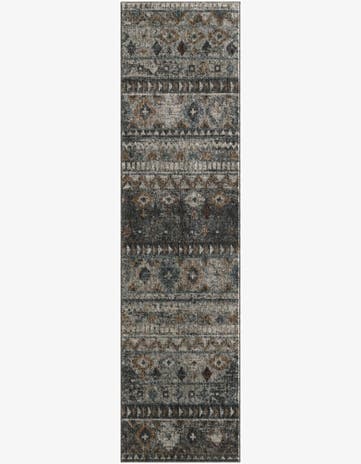 Emporia · Chevron rug, khaki gray