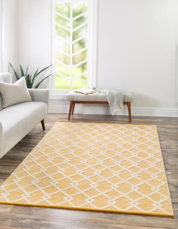 4' 1 x 6' 1 Hand Knotted Jill Zarin Dorset Rug