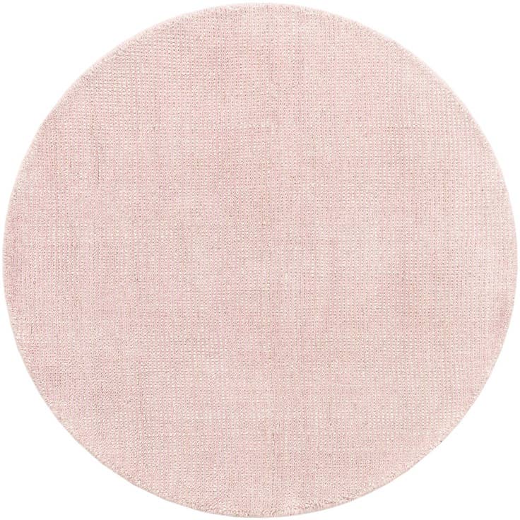 Detail image of 3' 1 x 3' 1 Hand Woven Jill Zarin English Manor Farmhouse Wool Round Rug