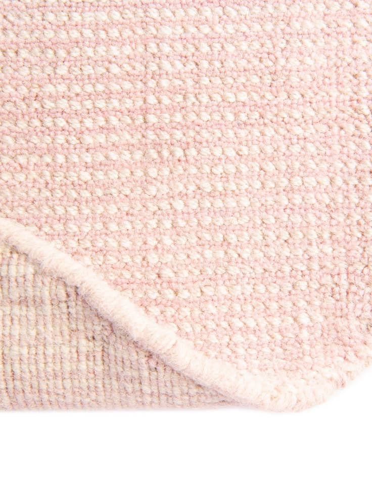 Detail image of 3' 1 x 3' 1 Hand Woven Jill Zarin English Manor Farmhouse Wool Round Rug