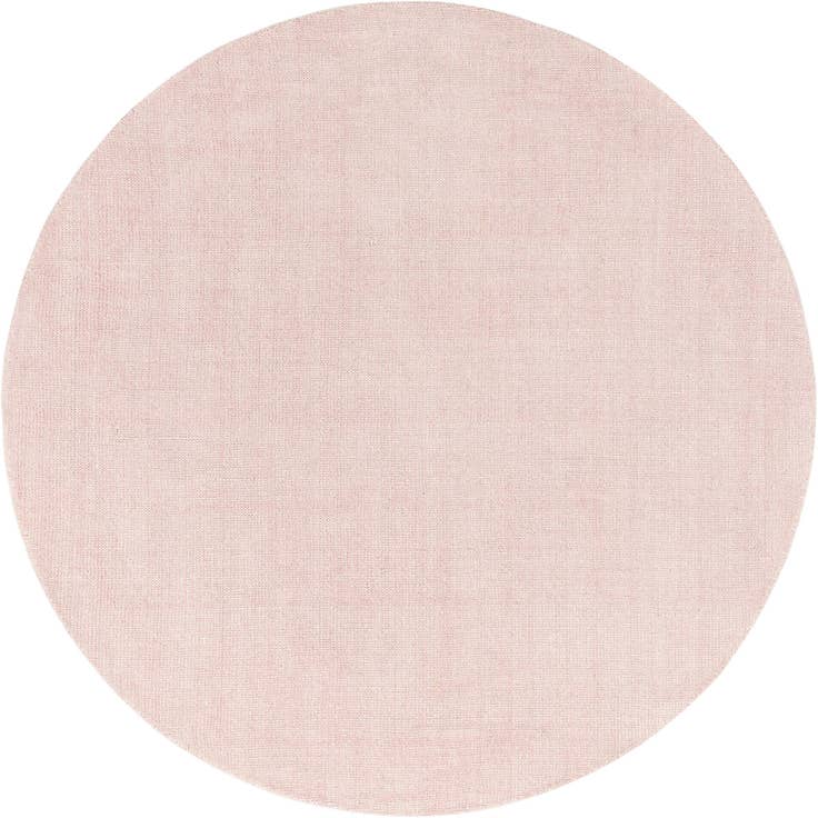 Detail image of 6' 11 x 6' 11 Hand Woven Jill Zarin English Manor Farmhouse Wool Round Rug
