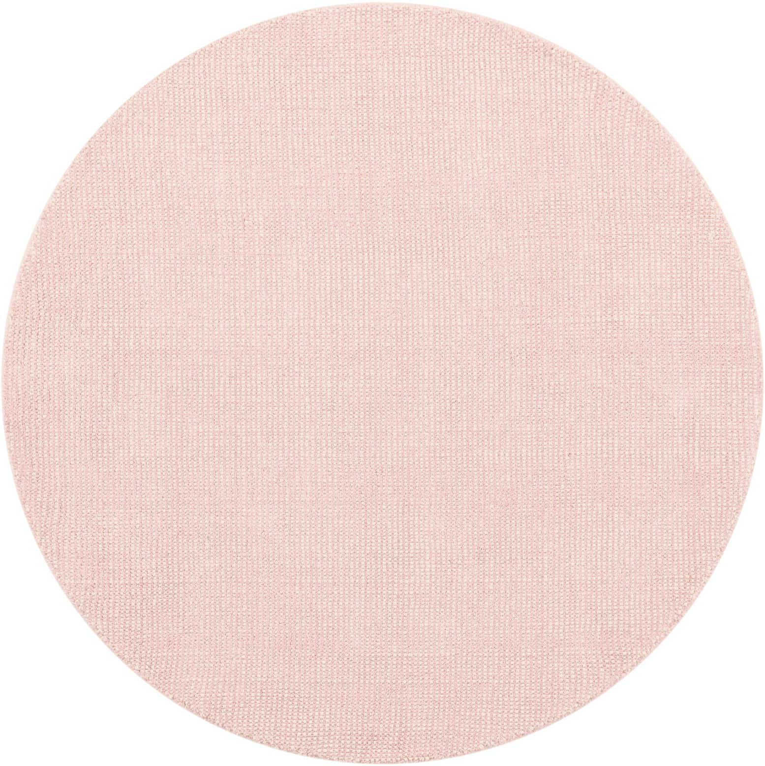4' 1 x 4' 1 Hand Woven Jill Zarin English Manor Farmhouse Wool Round Rug