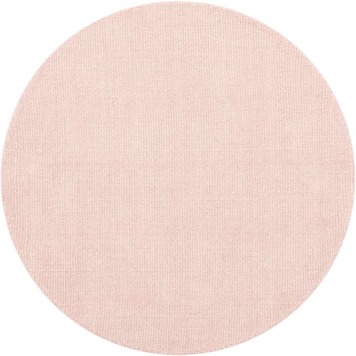4' 1 x 4' 1 Hand Woven Jill Zarin English Manor Farmhouse Wool Round Rug