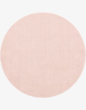 4' 1 x 4' 1 Hand Woven Jill Zarin English Manor Farmhouse Wool Round Rug