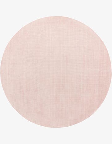 English Rose Hand Woven Jill Zarin English Manor Farmhouse Wool Round Rug