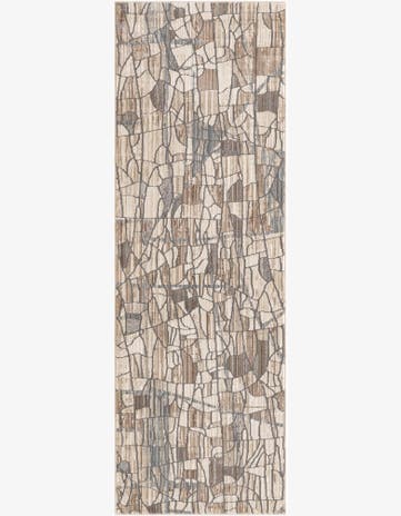 Etch Beige Silta Runner Rug