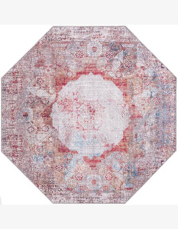 5' 3 x 5' 3 Fallowfield · Medallion Washable Rug, multi