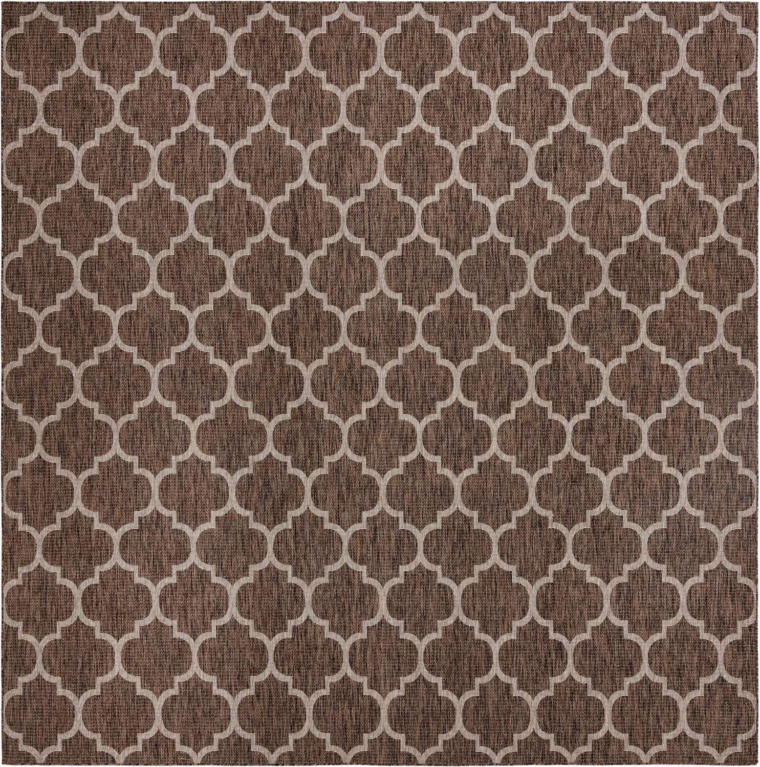 13' x 13' Fanshawe · Lattice Outdoor Rug