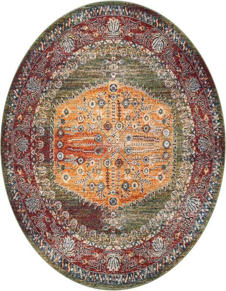 Detail image of 8' x 8' Isabella Round Rug
