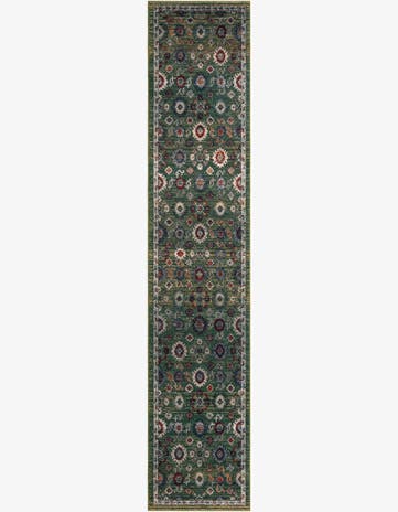 Fern Green Isabella Runner Rug