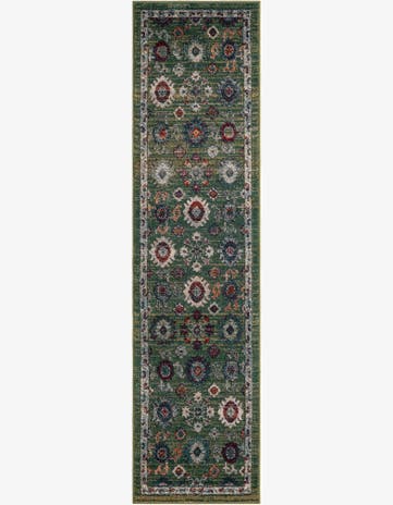 Fern Green Isabella Runner Rug
