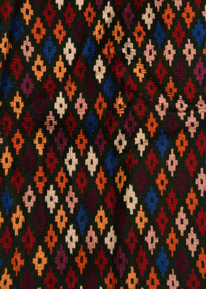 3' 8 x 5' 6 Hand Knotted Balouch Wool Rug