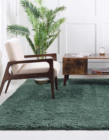5' x 5' Infinity Shag Square Rug
