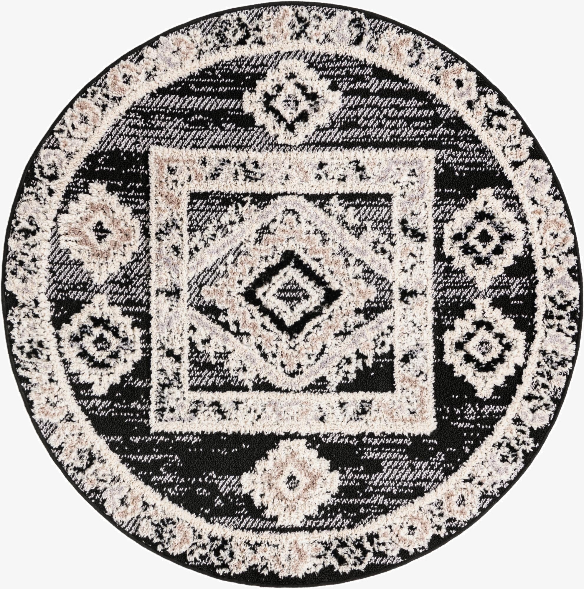 4' x 4' Cherokee Round Rug
